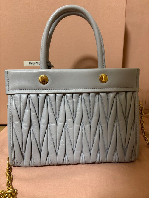 Miu Shoulder Bags Miumiu 5Ba243 Fiordaliso