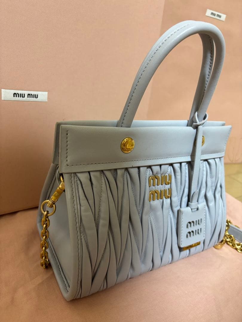 Miu Shoulder Bags Miumiu 5Ba243 Fiordaliso