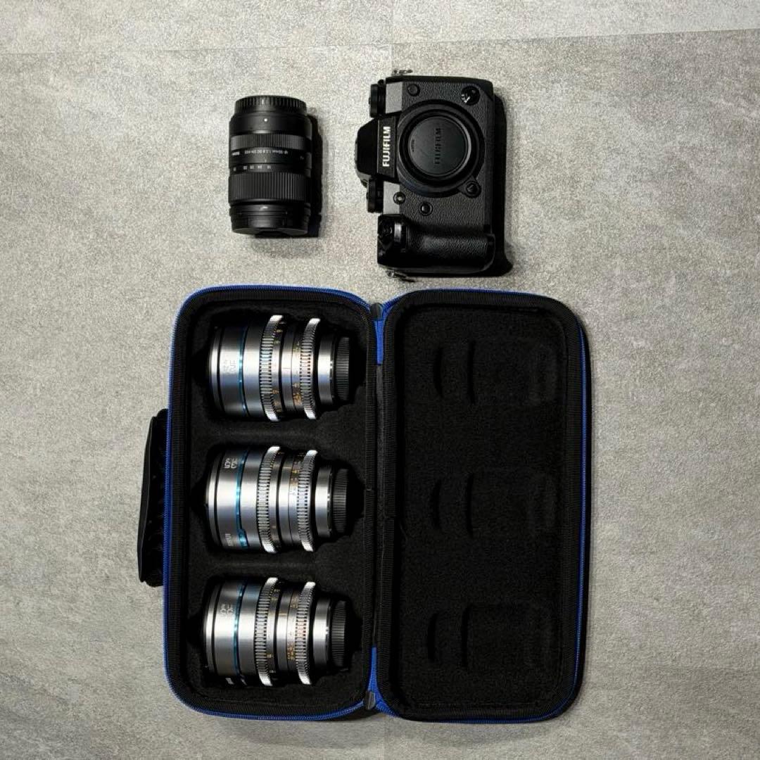 Fujifilm Zoom Lenses X-H1 Sigma18-50 Sirui T1.2