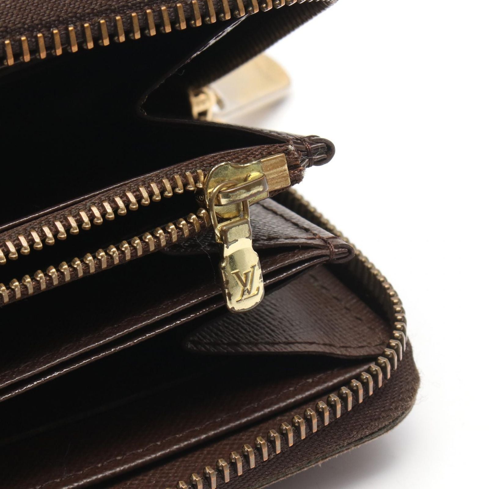 Louis Vuitton Long Wallet N60015 Pvc Used B