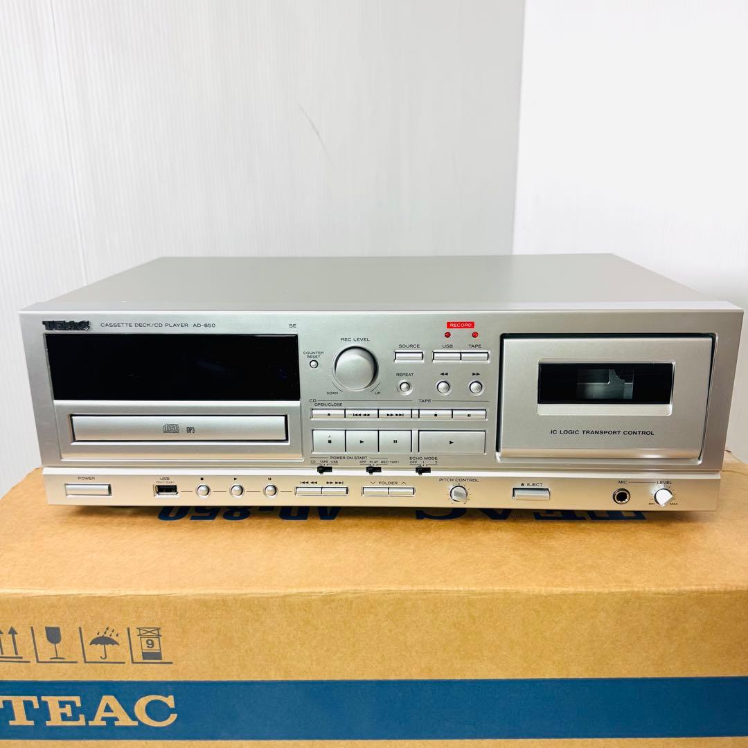Teac Cd Md Cassette Deck Ad-850-Se 2025