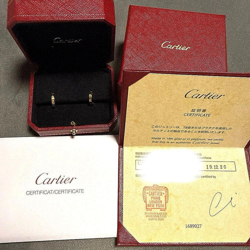 Cartier Earrings (Pairs) Love