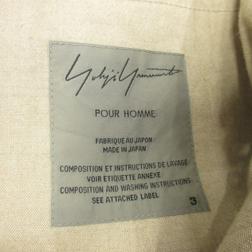 Yohji Yamamoto Pour Homme Tailored Jacket 16Ss 3 Used