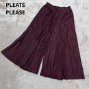 Pleats Please Wide-Leg Pants Loose-Fitting