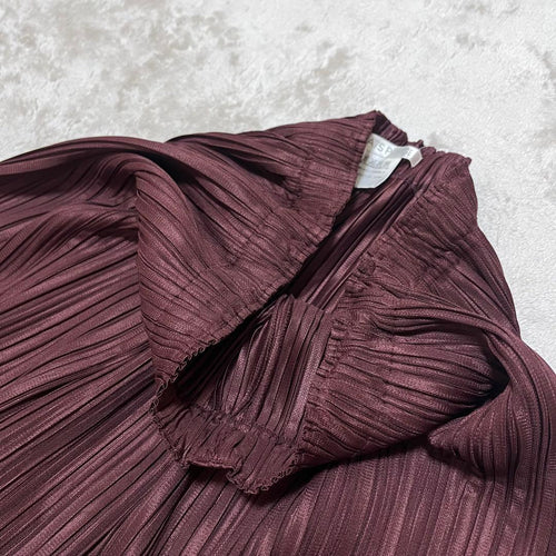 Pleats Please Wide-Leg Pants Loose-Fitting