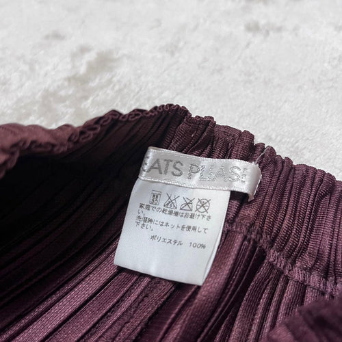 Pleats Please Wide-Leg Pants Loose-Fitting