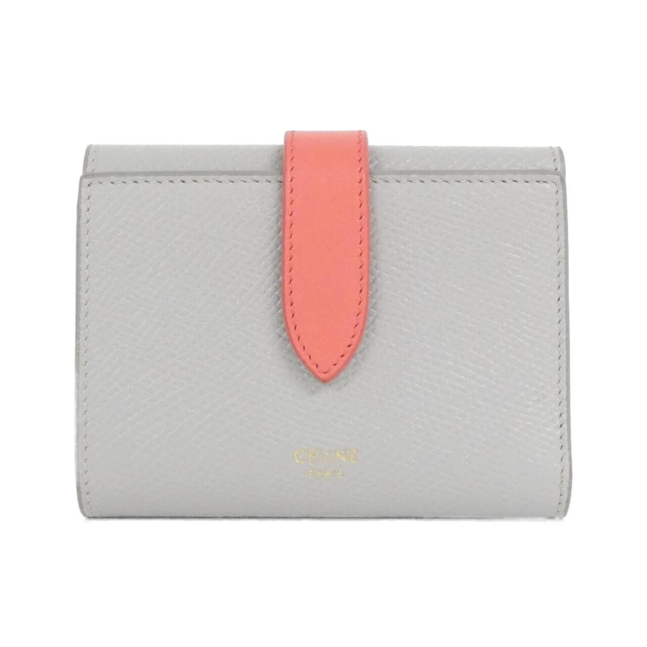 Celine Others 10H483Bru 08Lr/Light Gray+Grenadine Gold(