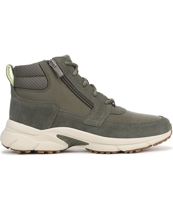 Leica Bootty Ryka Womensincere Waterepellent Lace Up Sneaker Boots Ivy Green