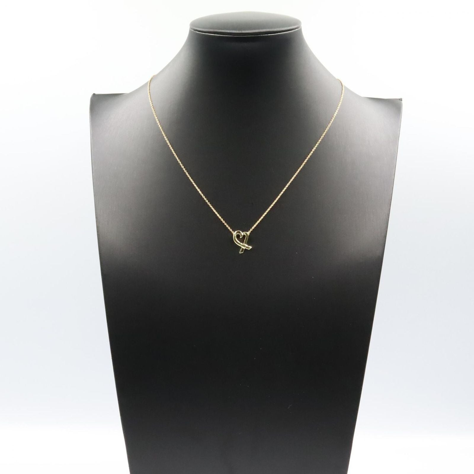 Tiffany Necklace Co 43 K18 Used A