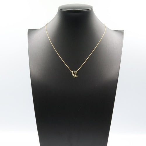Tiffany Necklace Co 43 K18 Used A