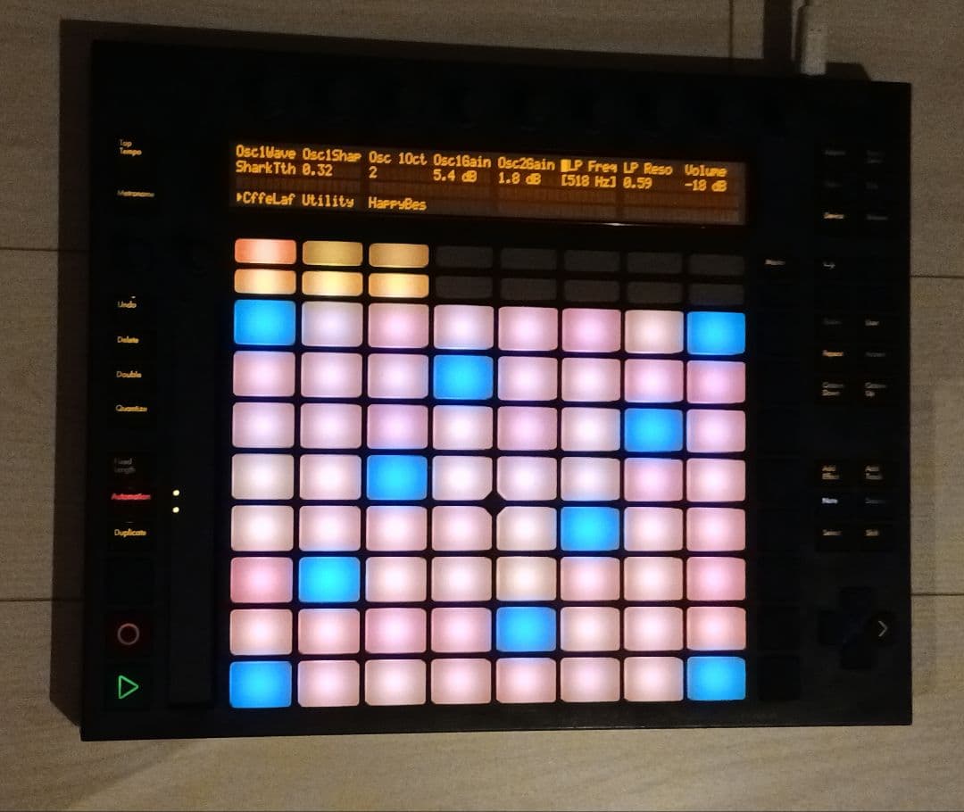 Expansion Pad Sampler Effector Ableton Push Midi Live12