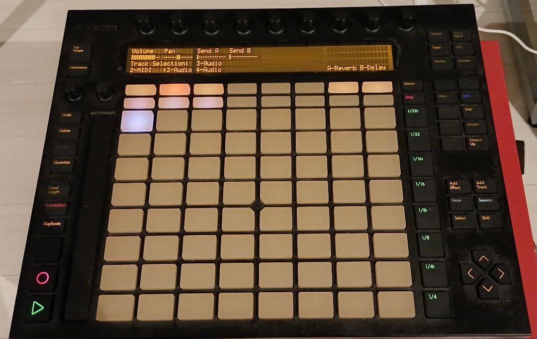 Expansion Pad Sampler Effector Ableton Push Midi Live12
