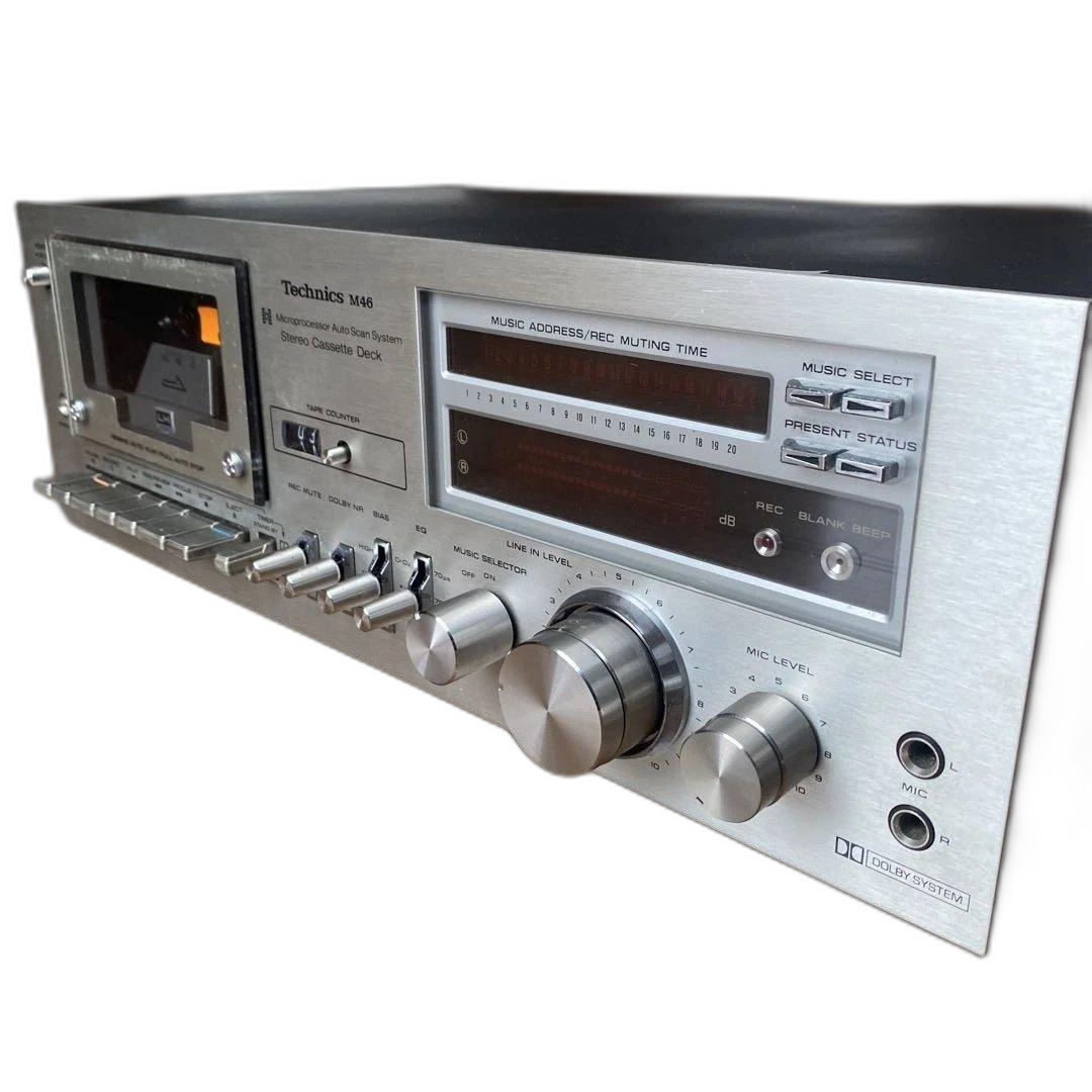 Technics Cd Md Cassette Deck M-46