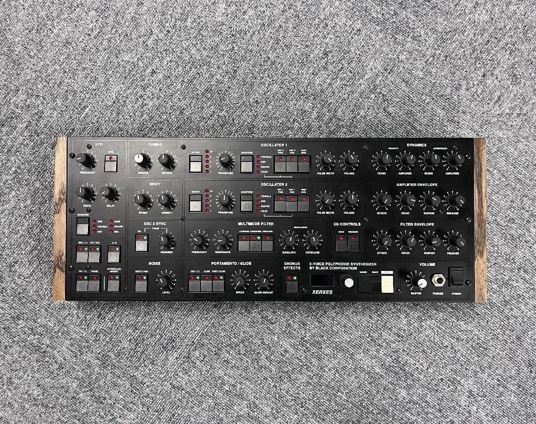 Analog Synthesizer Black Corporation Xeries Mk2