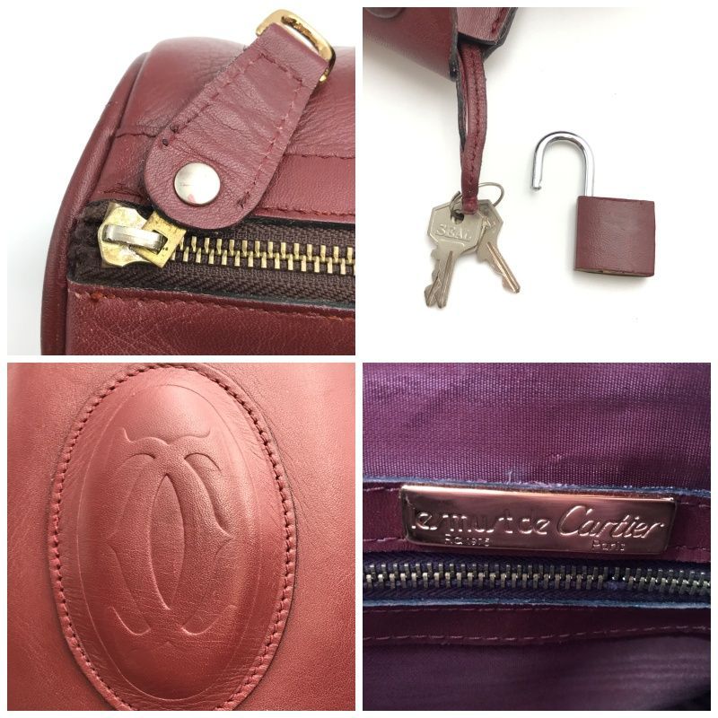 Cartier Boston Bag Travel 1842