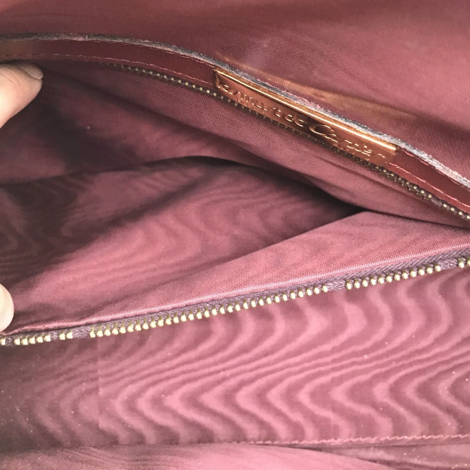 Cartier Boston Bag Travel 1842