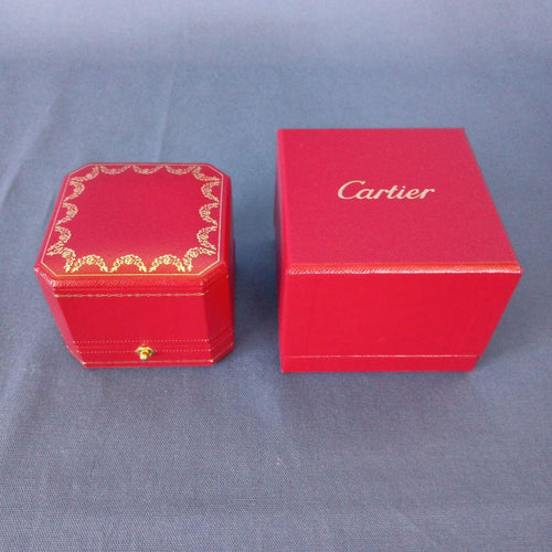 Cartier Rings 0.18Ct Pt950 Gia F