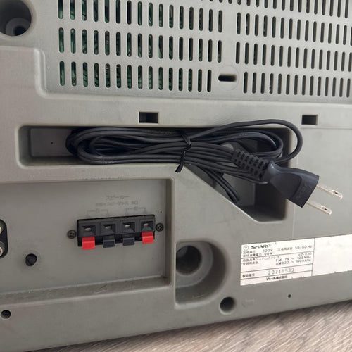 Sharp Cd, Md Cassette Decks Auto Disc V30