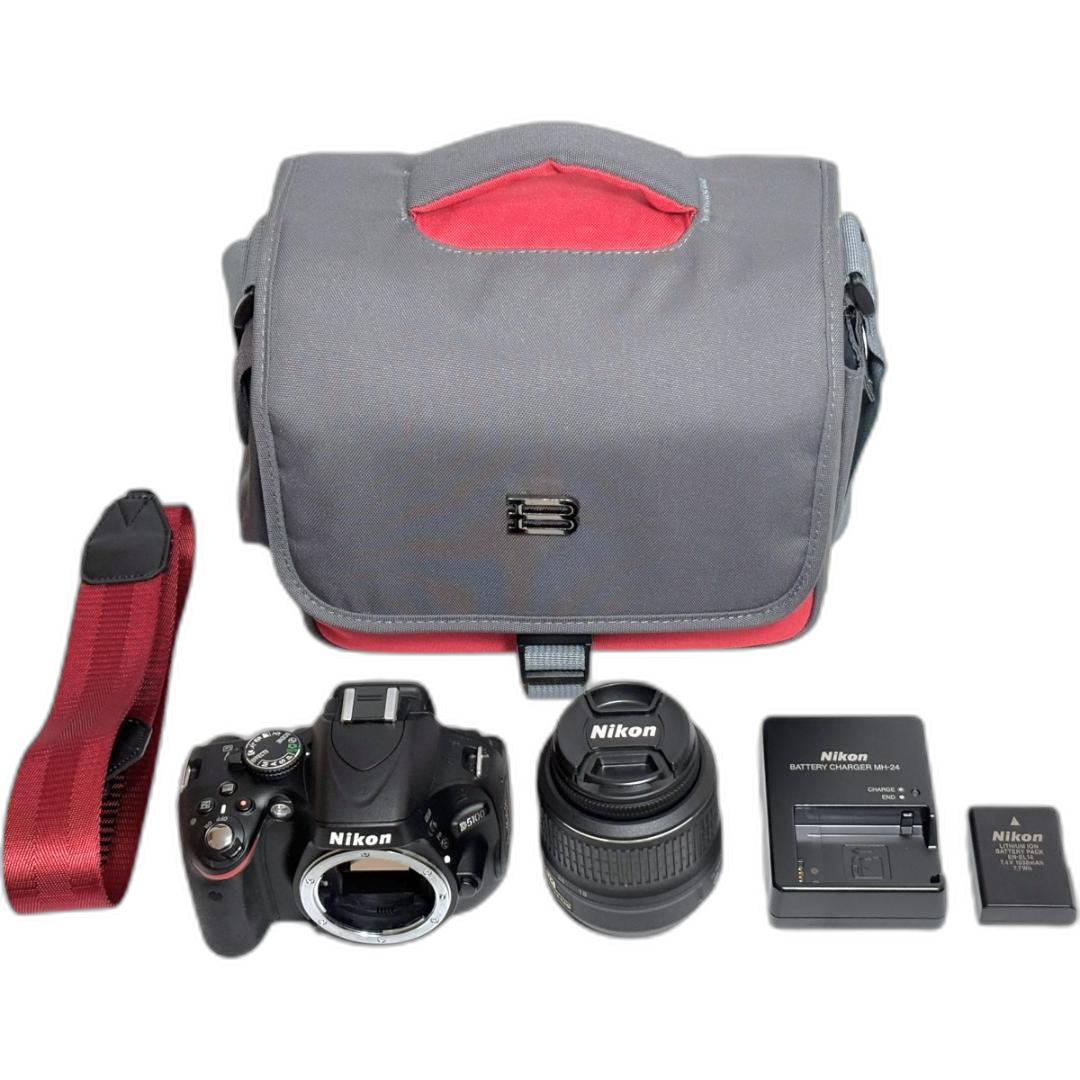 Nikon Digital Slr D5100 18-55 Vr