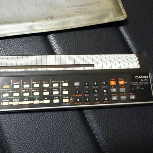 Casio Calculators Fx-190 1983