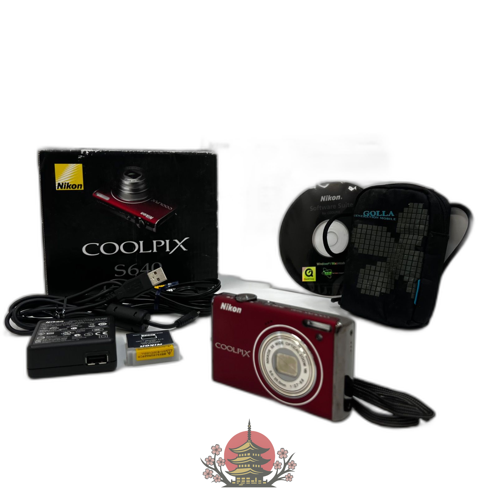 Nikon Compact Digital Camera 1-000134 Coolpix S640