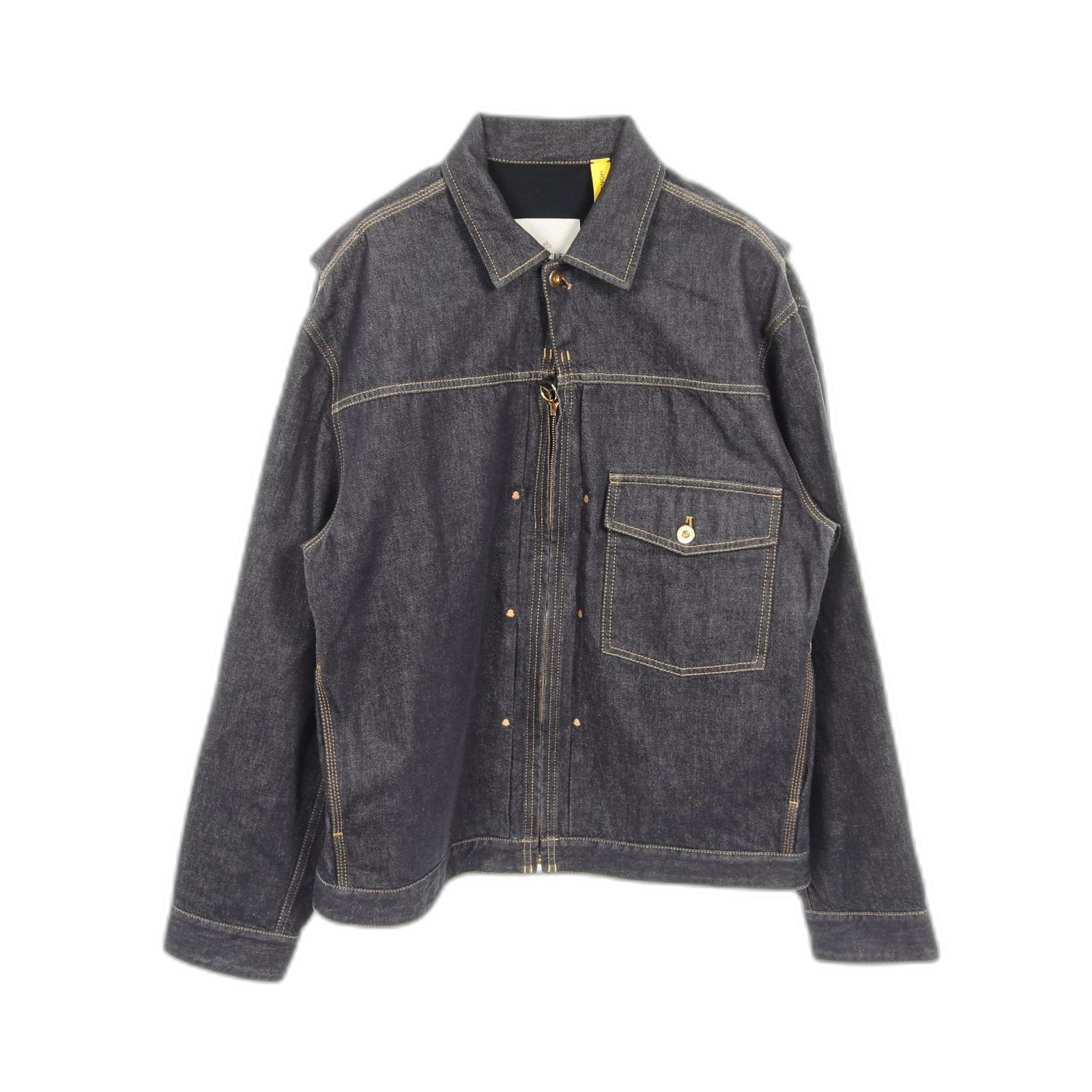 Moncler G Jean Denim Jacket Genius 3 Nigo Mercedes-Benz Nepit Used A