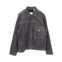Moncler G Jean Denim Jacket Genius 3 Nigo Mercedes-Benz Nepit Used A