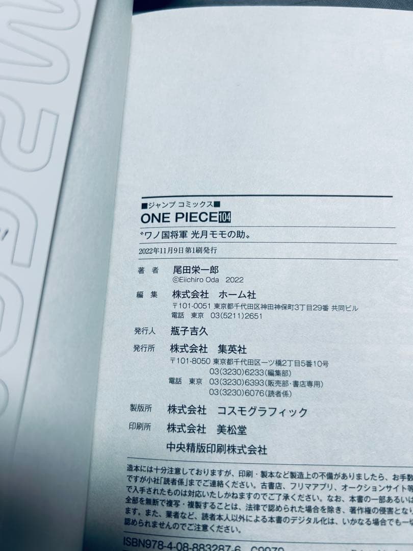 Boy'S Manga 104 One Piece 4