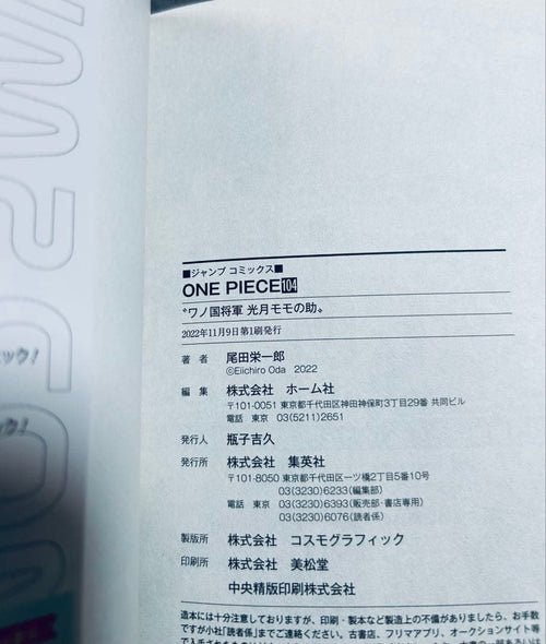Boy'S Manga 104 One Piece 4