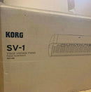 Keyboard Electronic Piano Korg Sv-1 88 Black/Red Reverse Keys Black Red