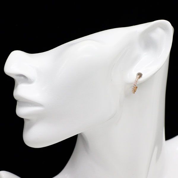 Cartier Earrings (For Both Ears) K18Pg