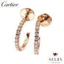 Cartier Earrings (For Both Ears) K18Pg