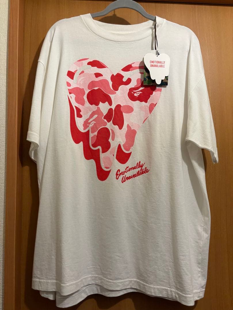 A Bathing Ape T-Shirts Bape Emotionally Unavailable T