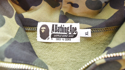 A Bathing Ape Hoodie 1St Camo Full Zip 001Zpj801001M Ll 103Mt-3691