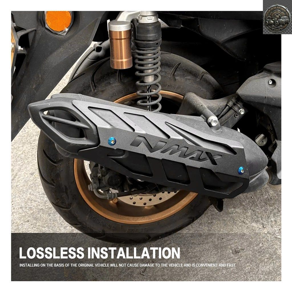 No Brand Others Yamaha Nmax155 Nmax125 155 160 2020-2026 Exhaust Pipe Cover