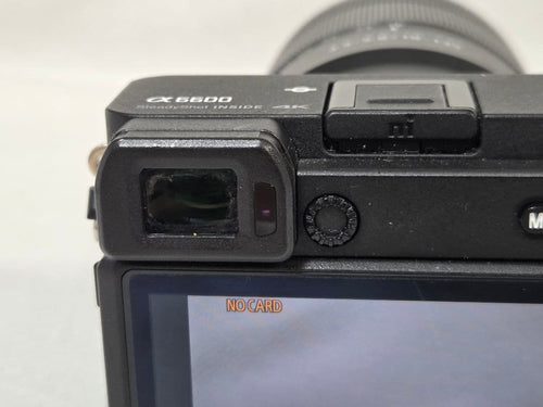 Sony Mirrorless Interchangeable Lens Cameras 6600