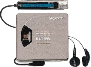 Portable Md Player Sony Mz-E55(S) Mdlp
