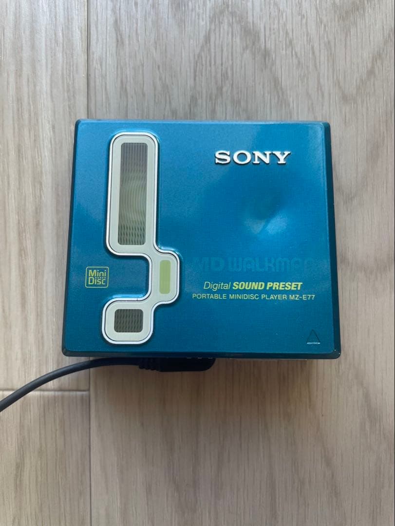Portable Md Players Sony Walkman Mz-E77