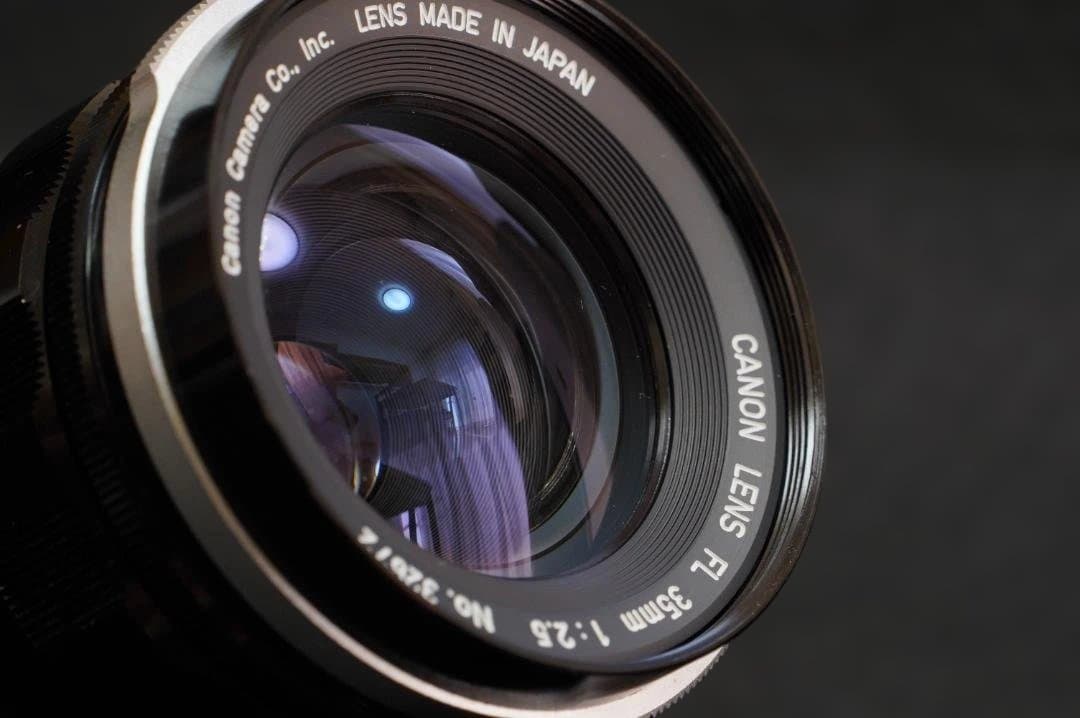 Canon Lens (Single Focus) Fl F/2.5 Sn:32672