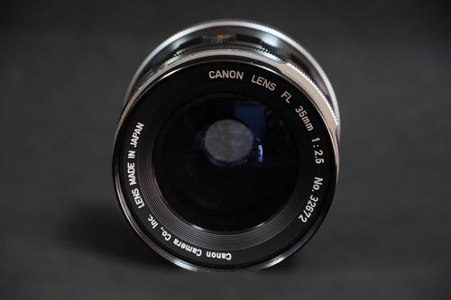 Canon Lens (Single Focus) Fl F/2.5 Sn:32672