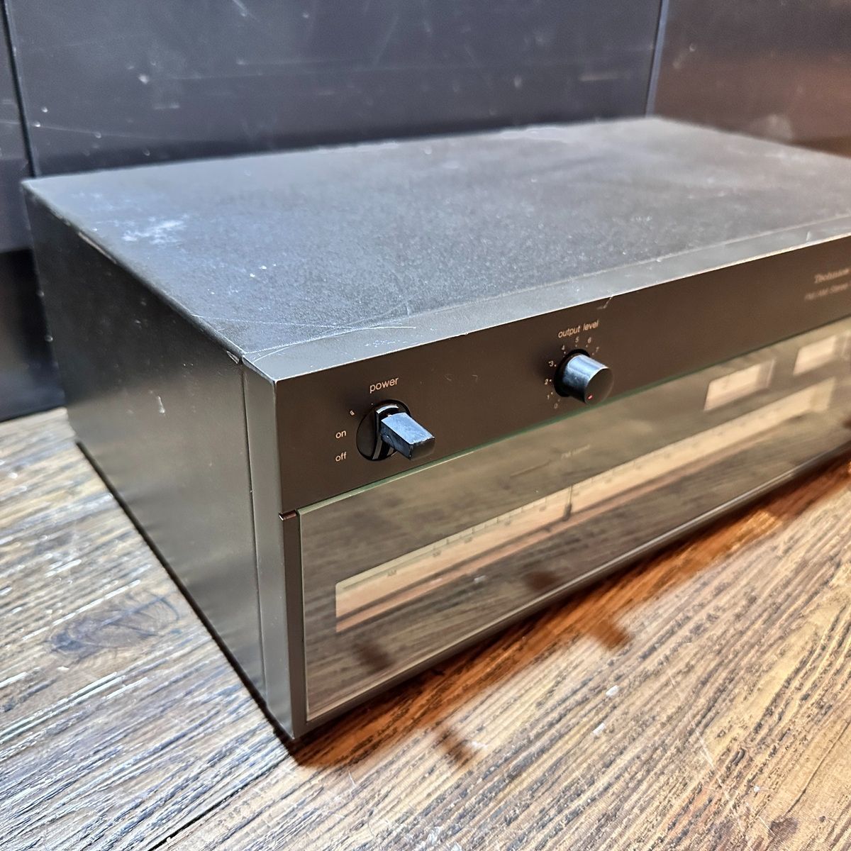 Technics Radio Tuner St-8075 Fm/Am Stereo Made In Gunmetal Black