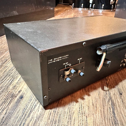 Technics Radio Tuner St-8075 Fm/Am Stereo Made In Gunmetal Black