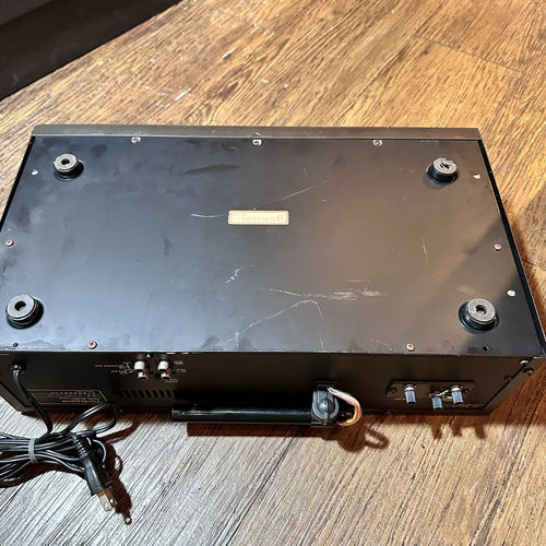 Technics Radio Tuner St-8075 Fm/Am Stereo Made In Gunmetal Black