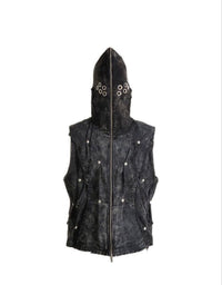 Rick Owens Hoodies The Boy Has No Patience Swag Denim Vest