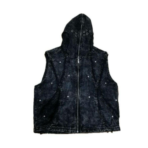 Rick Owens Hoodies The Boy Has No Patience Swag Denim Vest
