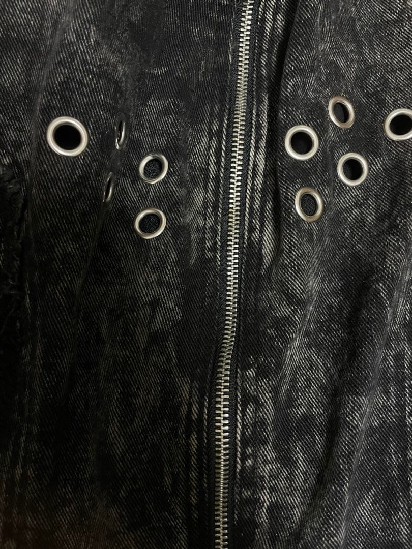 Rick Owens Hoodies The Boy Has No Patience Swag Denim Vest