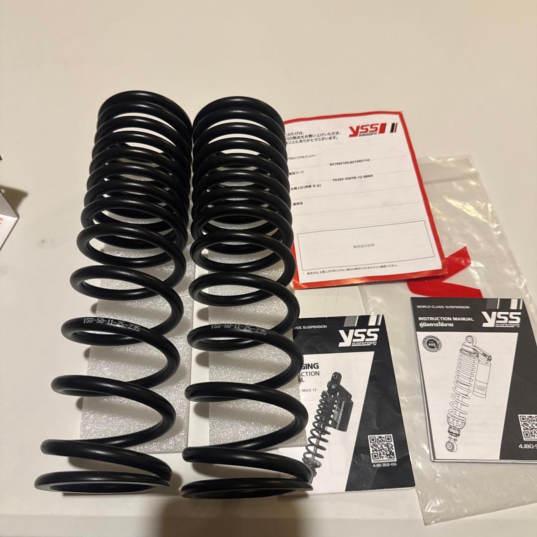 Suspensions Xmax Yss G-Sport