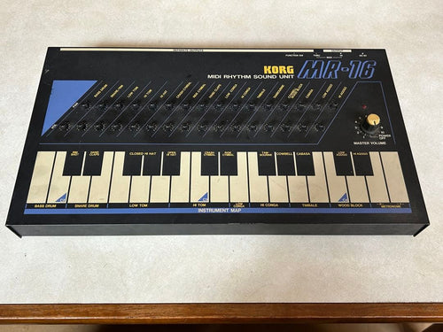Rhythm Machine Korg Mr-16 Midi