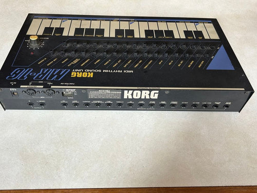 Rhythm Machine Korg Mr-16 Midi