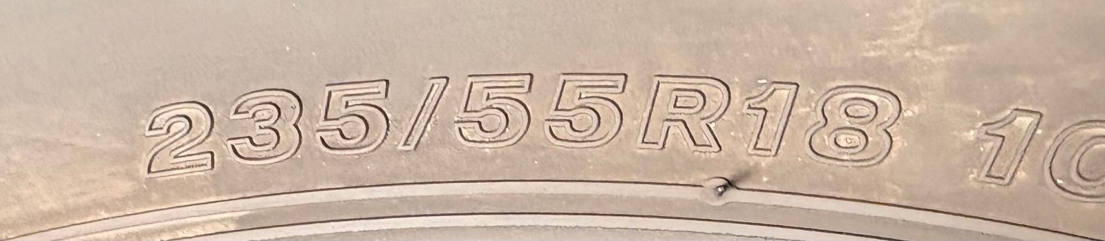 Bridgestone 18 Inches 2023 7.5 Alenza Lx100 1 235/55R18 Asp3711